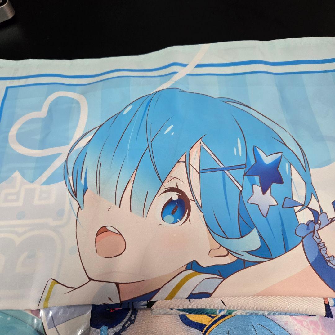 レム ラム リゼロ マルチクロス タペストリー 一番くじ セット