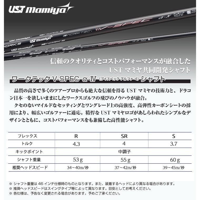・新品超高反発ガンマ ブラックプレミアMax1.7 USTマミヤ シャフト仕様