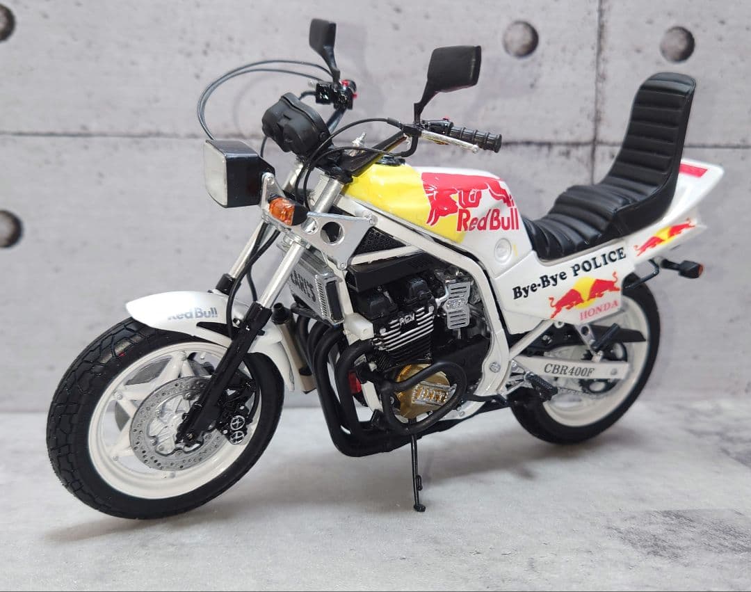 1/12プラモデルCBR400F オリジナルカスタム