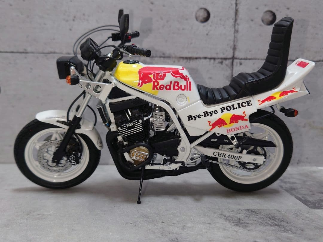 1/12プラモデルCBR400F オリジナルカスタム