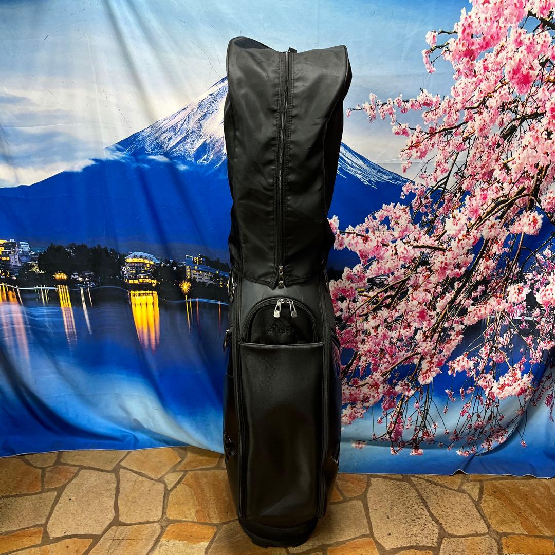 寶BY-1280 adidas キャディバッグ 内径約23cm 重量約3.3kg