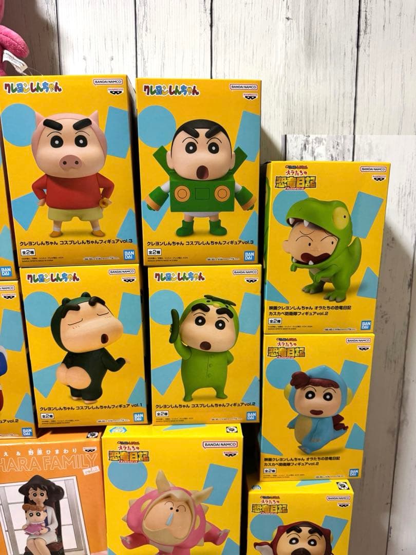 クレヨンしんちゃん フィギュア&おまけセット　33点