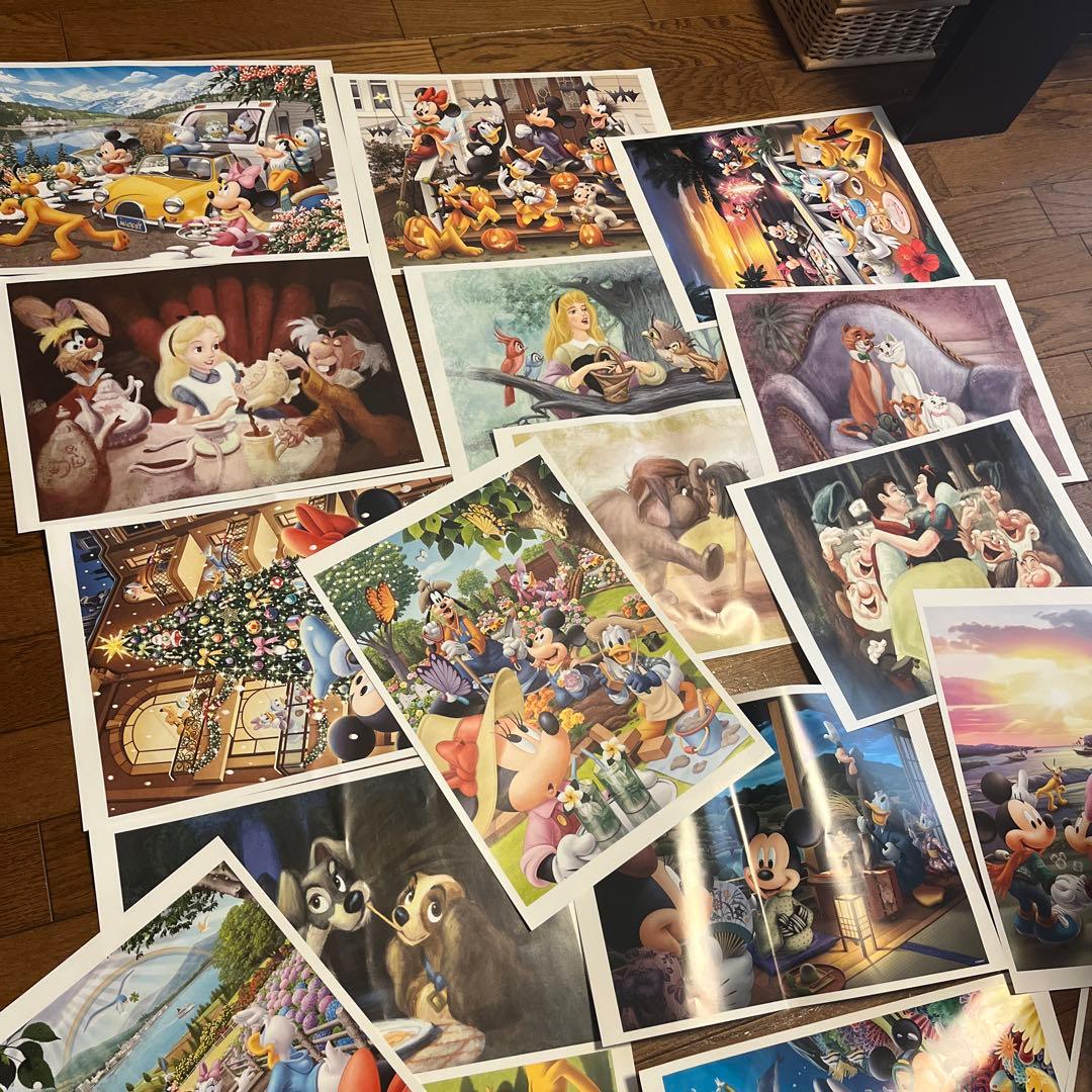 ディズニー キャラクターアートコレクション25枚セット