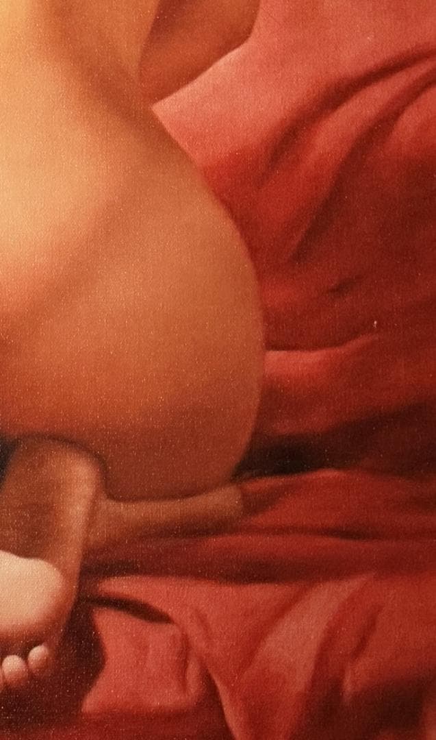 【アート作品】美しい女性をモデルにした油絵風の肖像画・絵画・裸婦画38