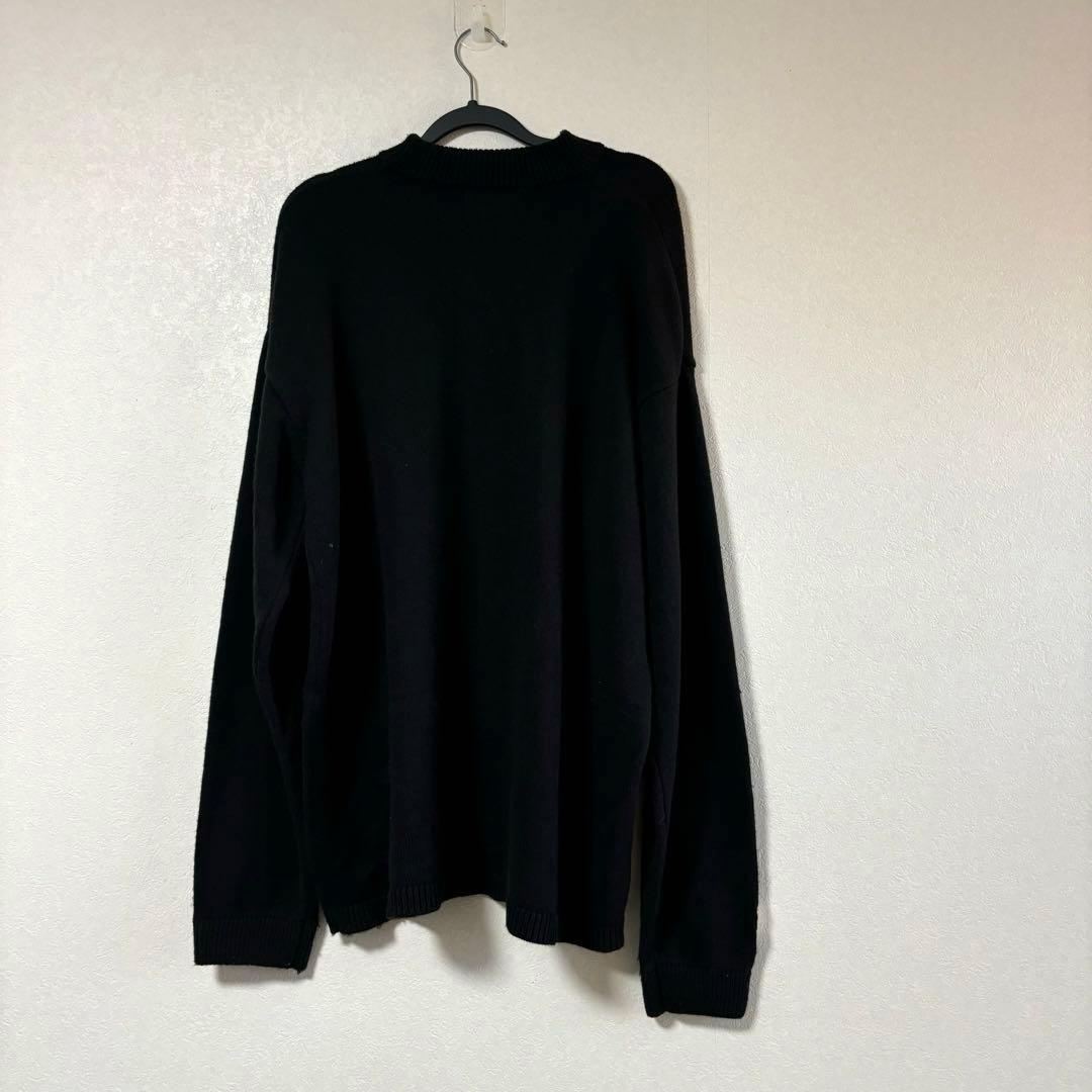 WIND AND SEA × malbon ニット　ゴルフ　ブラック　XL