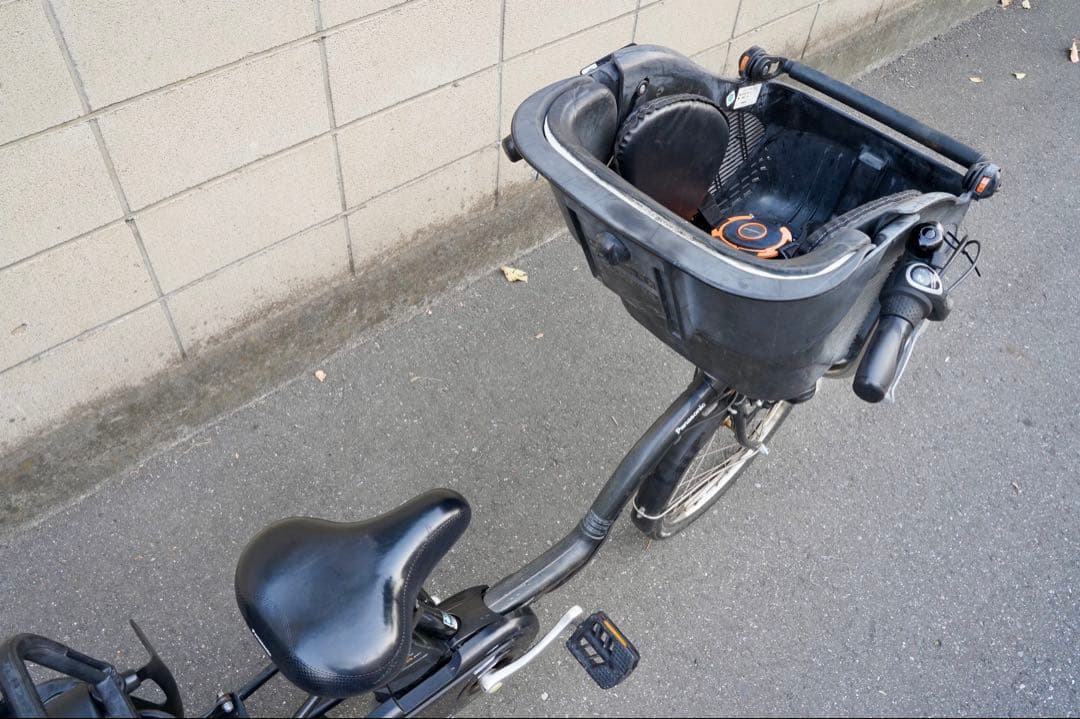 電動自転車 パナソニック ギュット 中古 子供乗せ アシスト 032502
