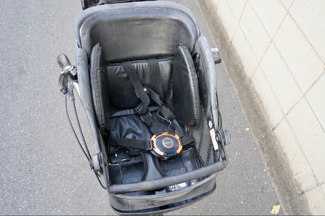 電動自転車 パナソニック ギュット 中古 子供乗せ アシスト 032502