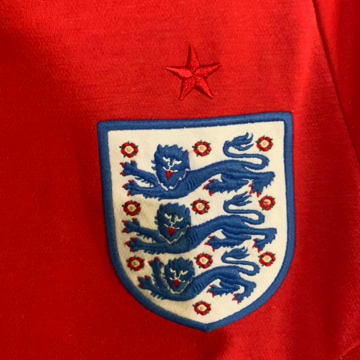 イングランドサッカーユニホーム　サイン入り