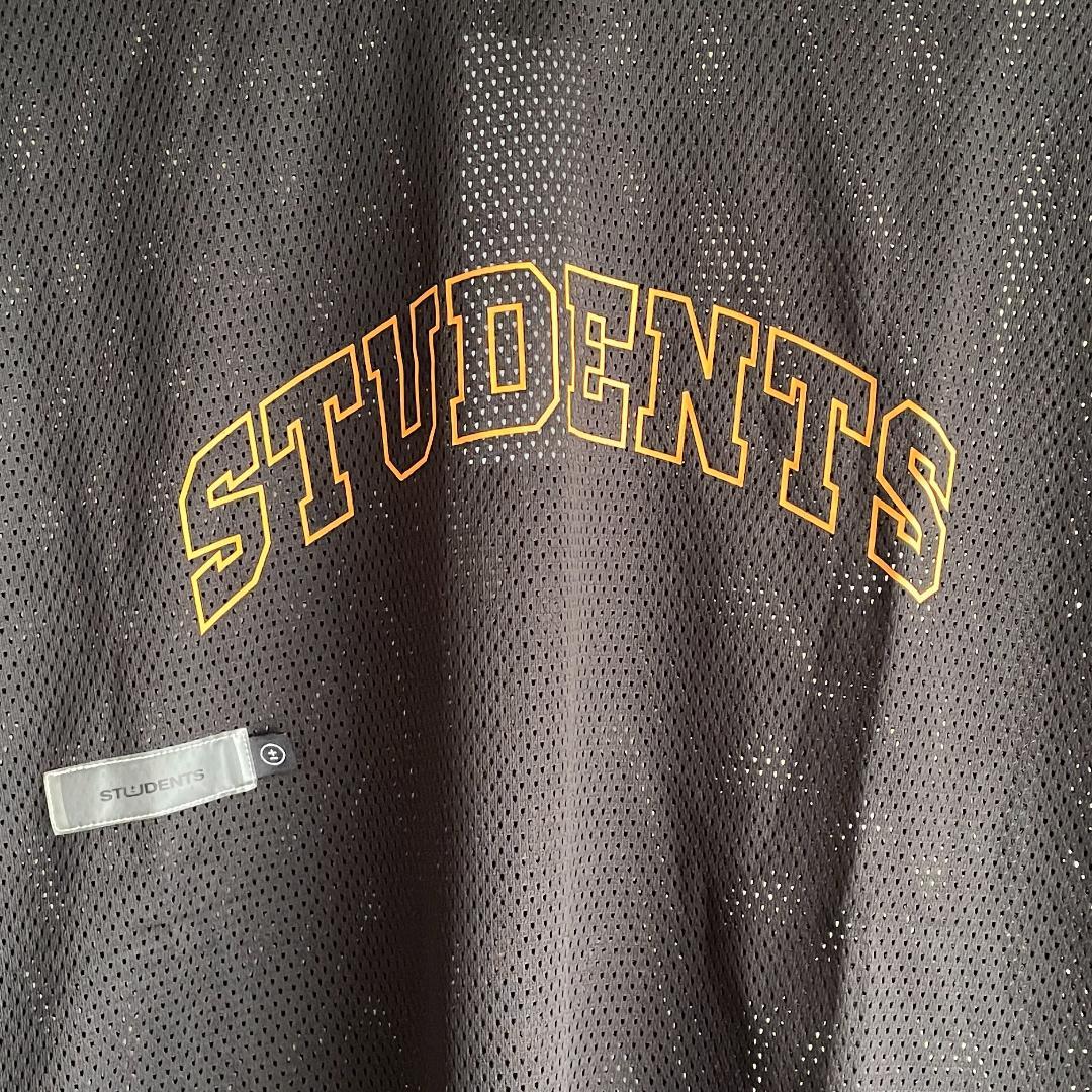 新品 Students Golf メッシュジャージ プリントロンT ブラック M