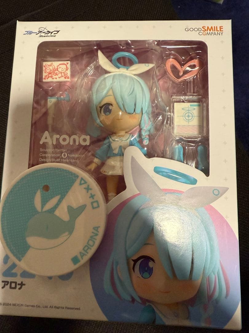 【開封品・特典付】　ねんどろいど　ブルーアーカイブ　アロナ
