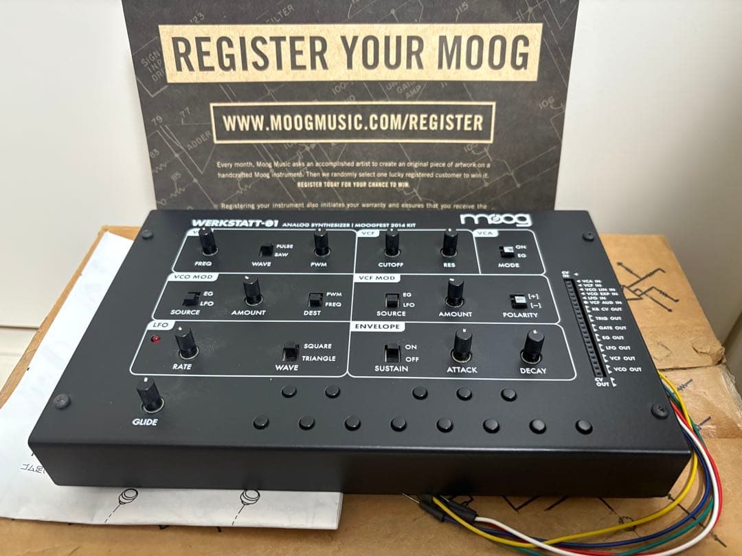 Moog Werkstatt-01 & patch &tweak(新品)のセット