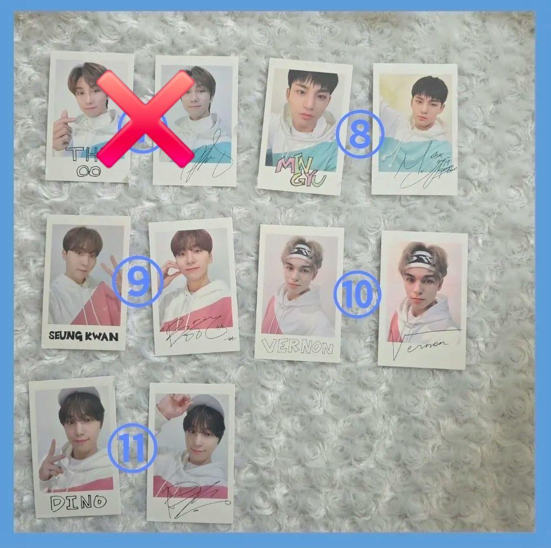 SEVENTEEN 2020 CARAT LAND ポラロイドフォト