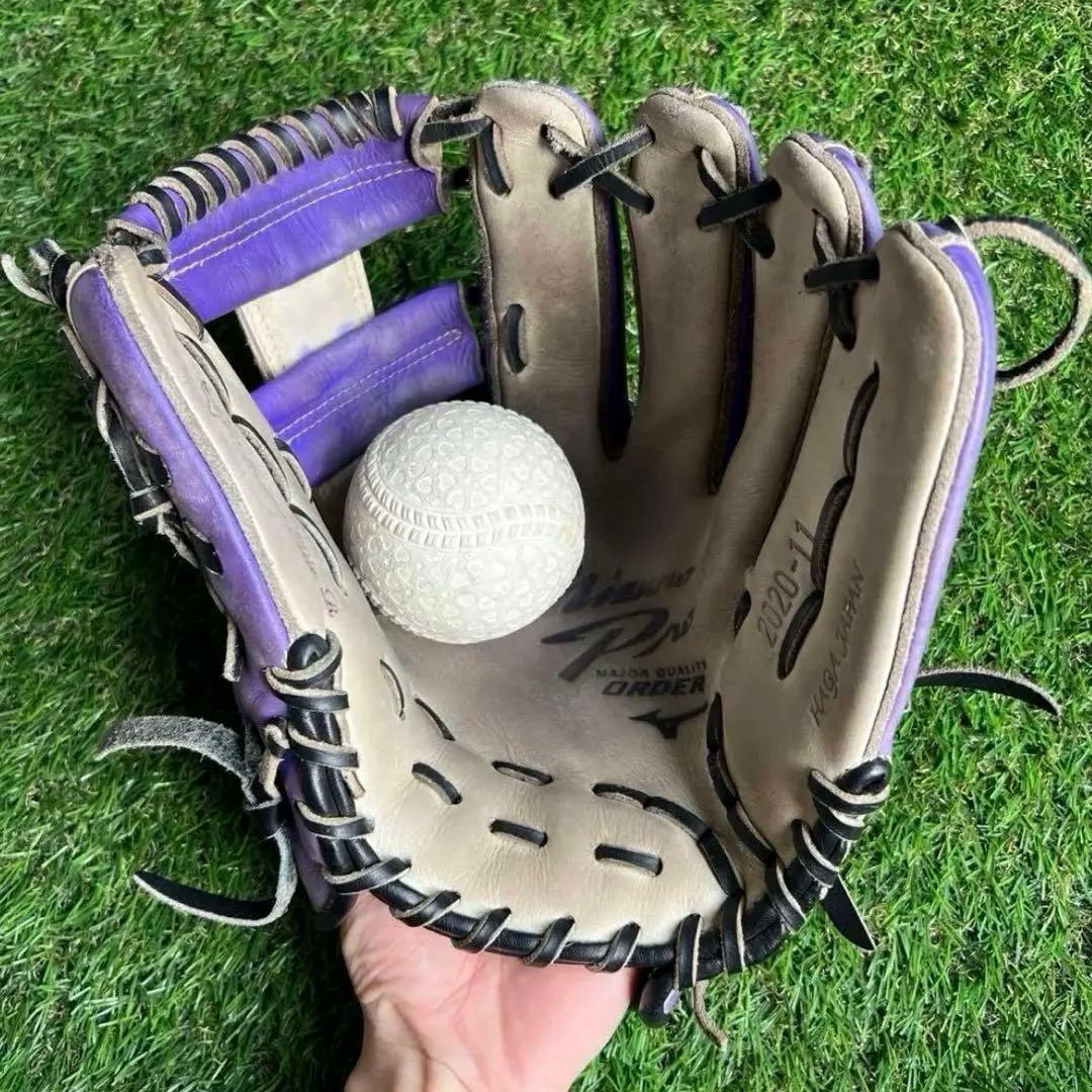 ミズノプロ 軟式 オーダーグローブ 坂本モデル サイズ9 波賀ジャパン 耕作