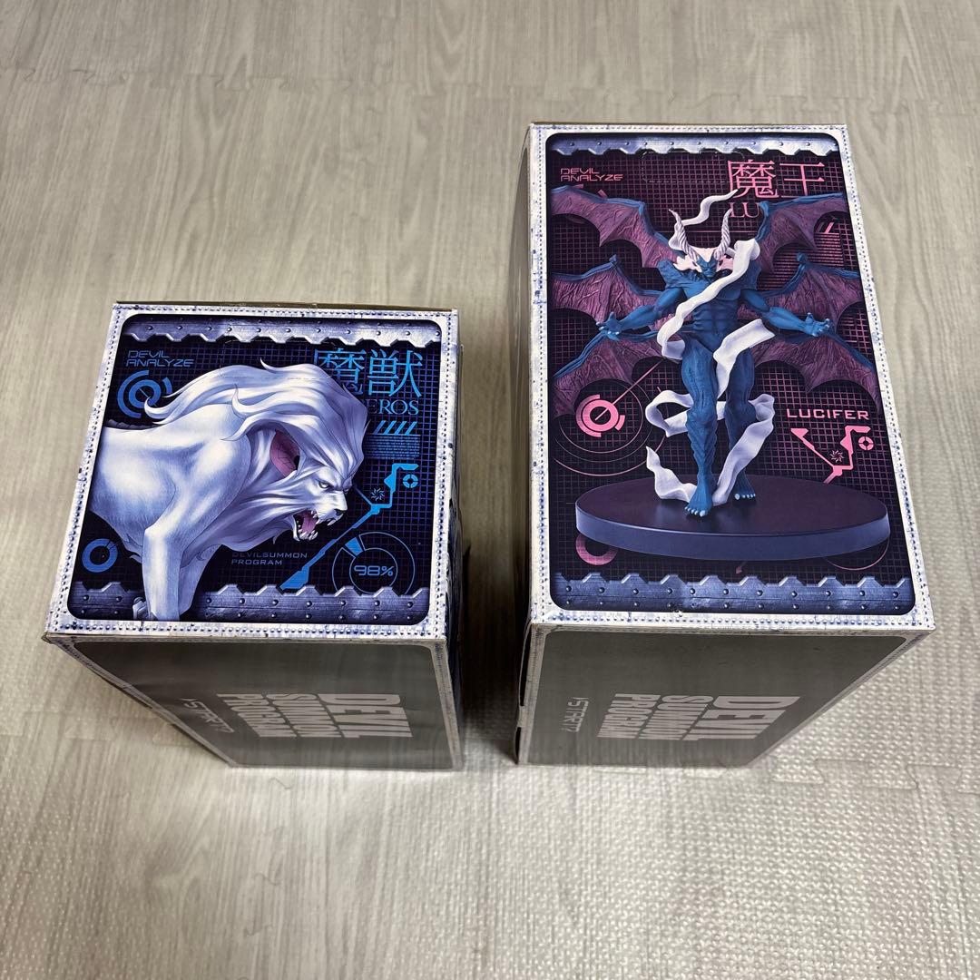 真・女神転生 ルシファー ケルベロス フィギュア 2体セット SMT