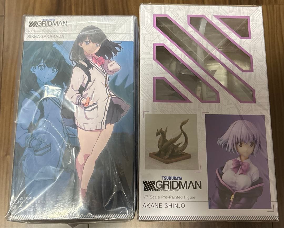 【未開封】コトブキヤ　グリッドマン　宝多六花・新条アカネ　フィギュアセット