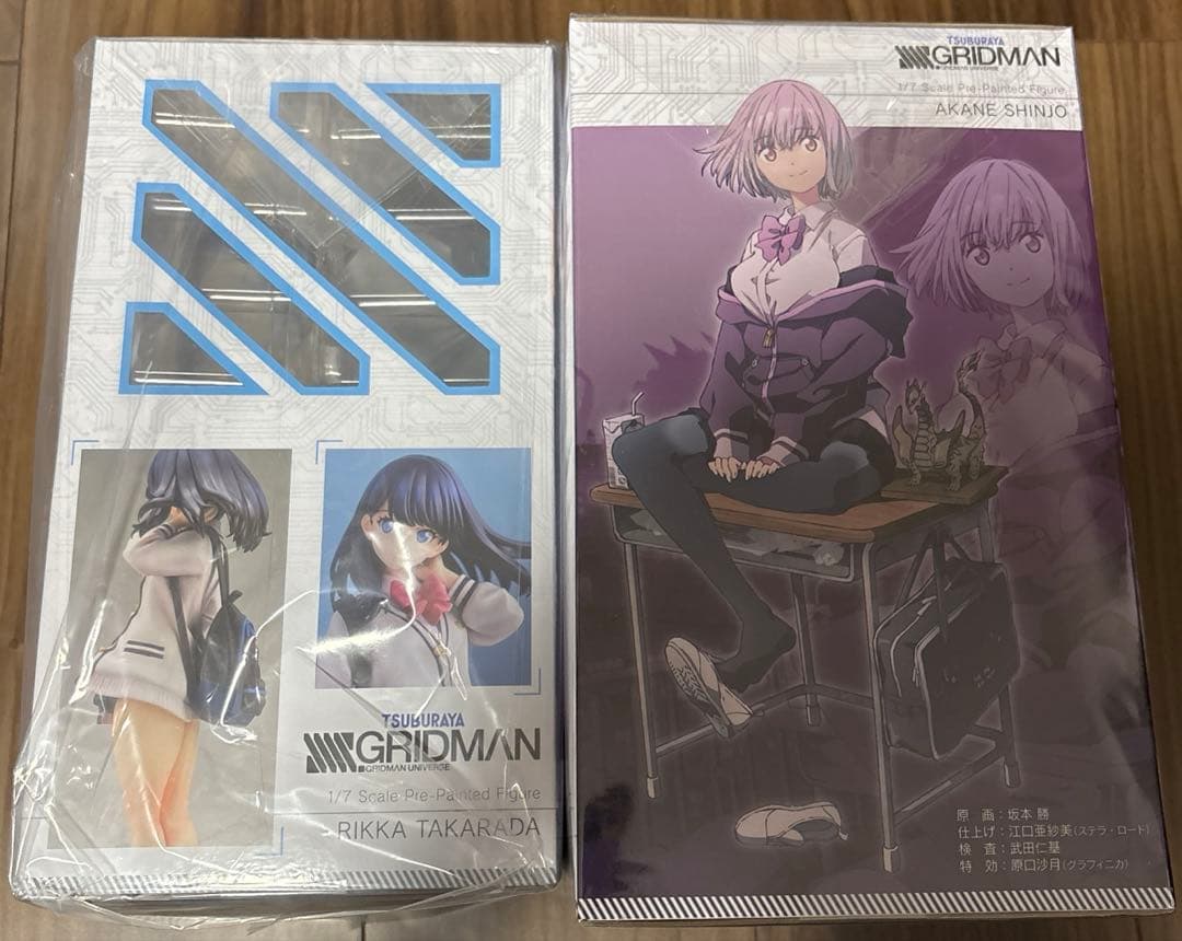 【未開封】コトブキヤ　グリッドマン　宝多六花・新条アカネ　フィギュアセット