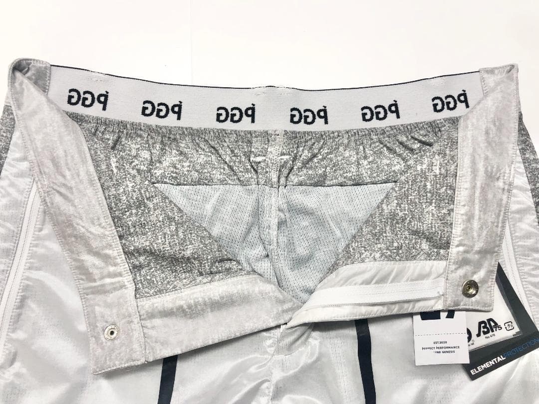 ○★新品 未使用 PGG パーリーゲイツ パーテックス セットアップ グレーXL