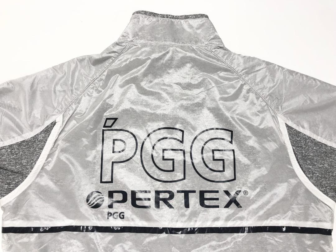 ○★新品 未使用 PGG パーリーゲイツ パーテックス セットアップ グレーXL