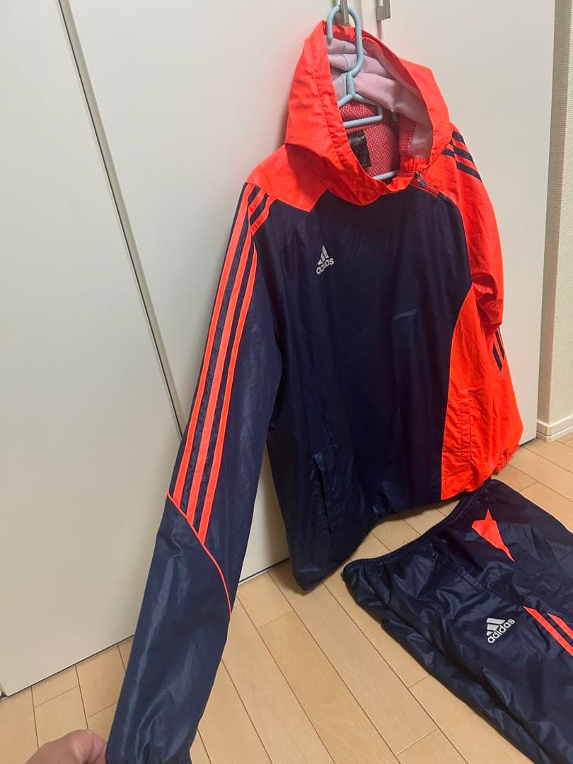 adidas シャカシャカセットアップ上下O/XL