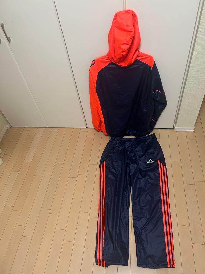 adidas シャカシャカセットアップ上下O/XL