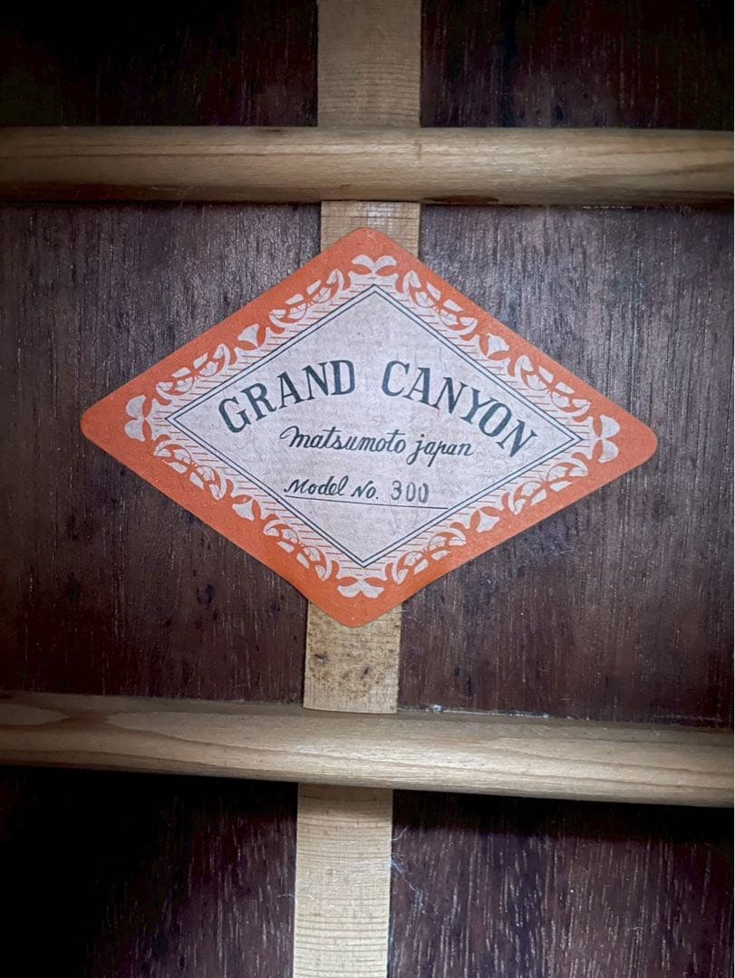 ギター GRAND CANYON model No. 300 Gallagher