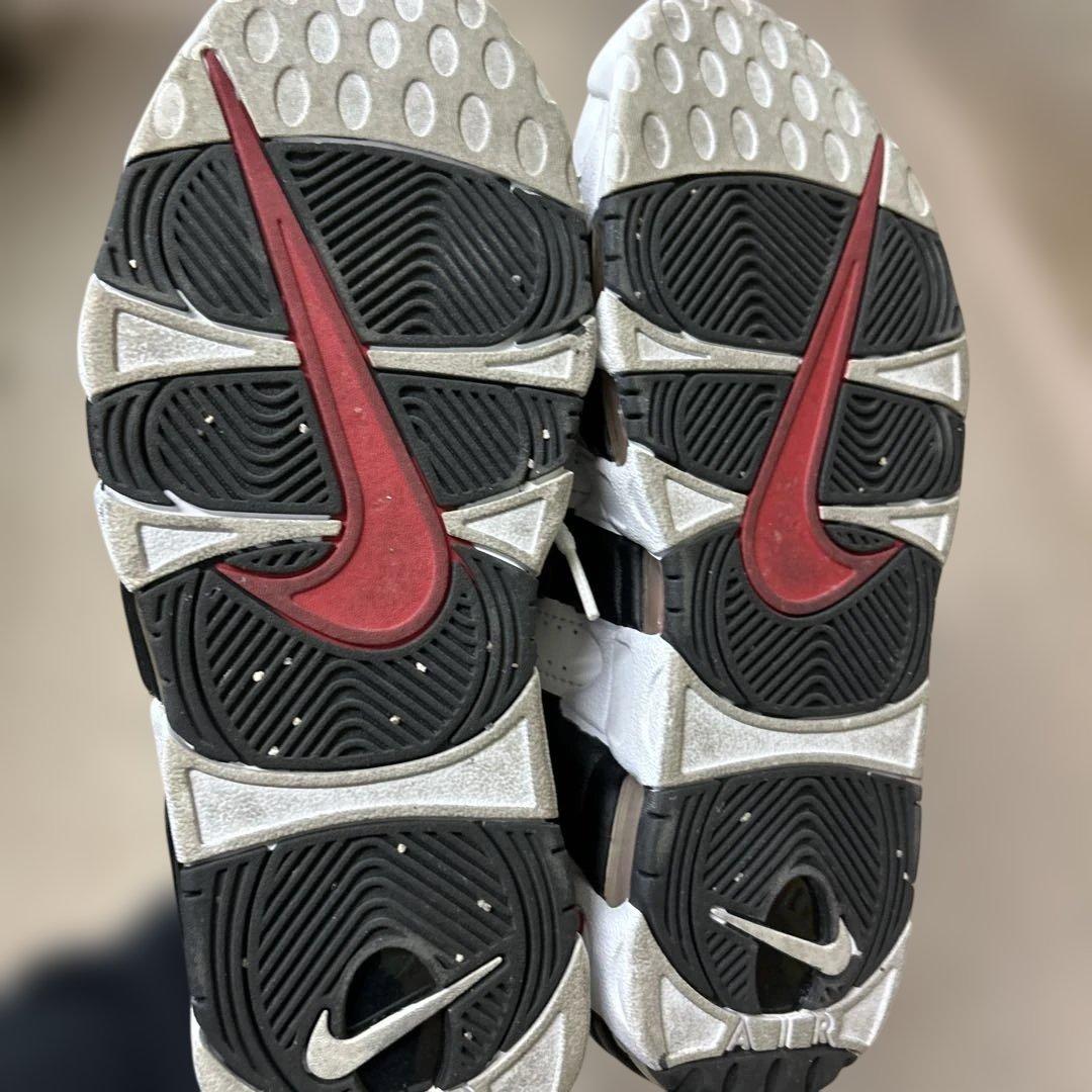 Nike Air More Uptempo ホワイト/ブラック/レッド 26cm