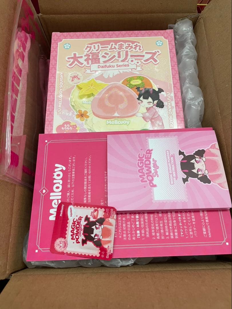 【新品未開封】mellojoy メロジョイ 大福シリーズ 3個　スクイーズ