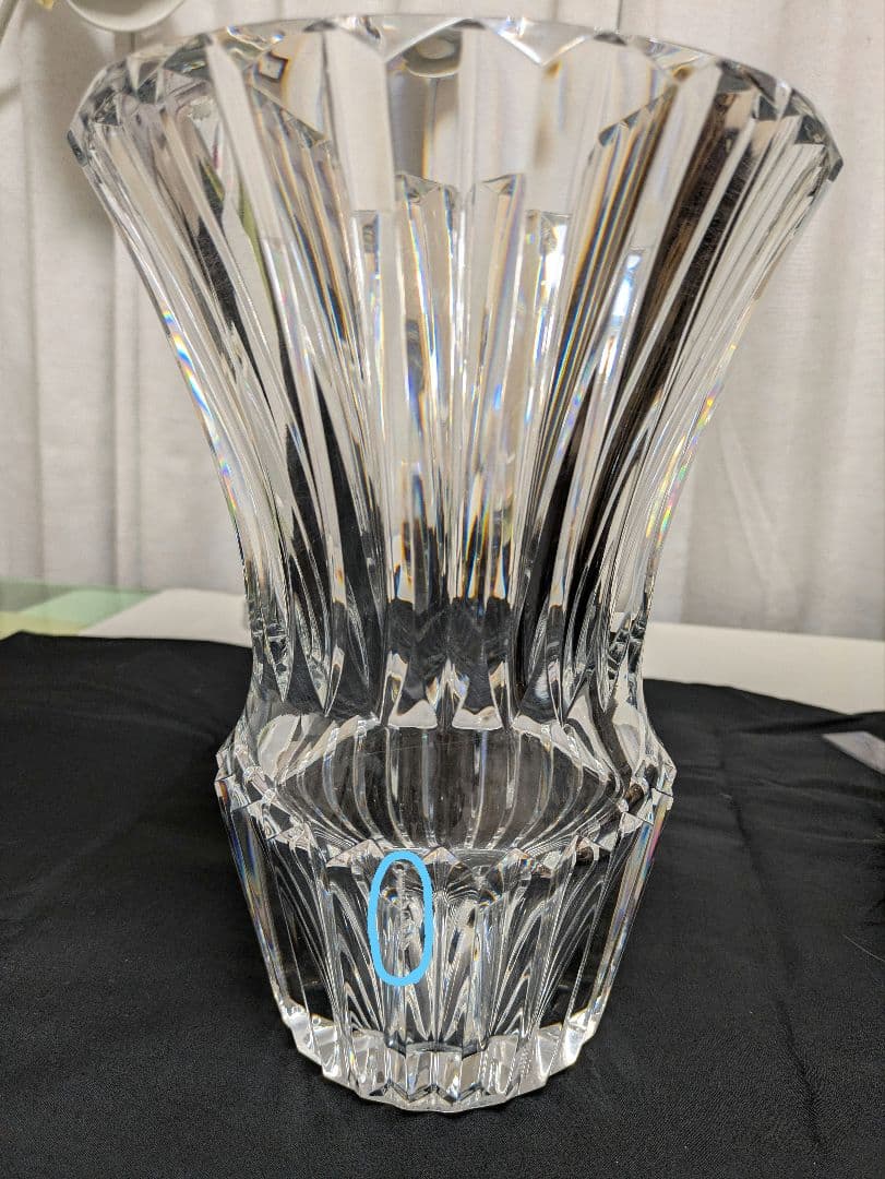 大幅値下★Baccarat バカラ 花瓶　大型　フラワーベース　27cm