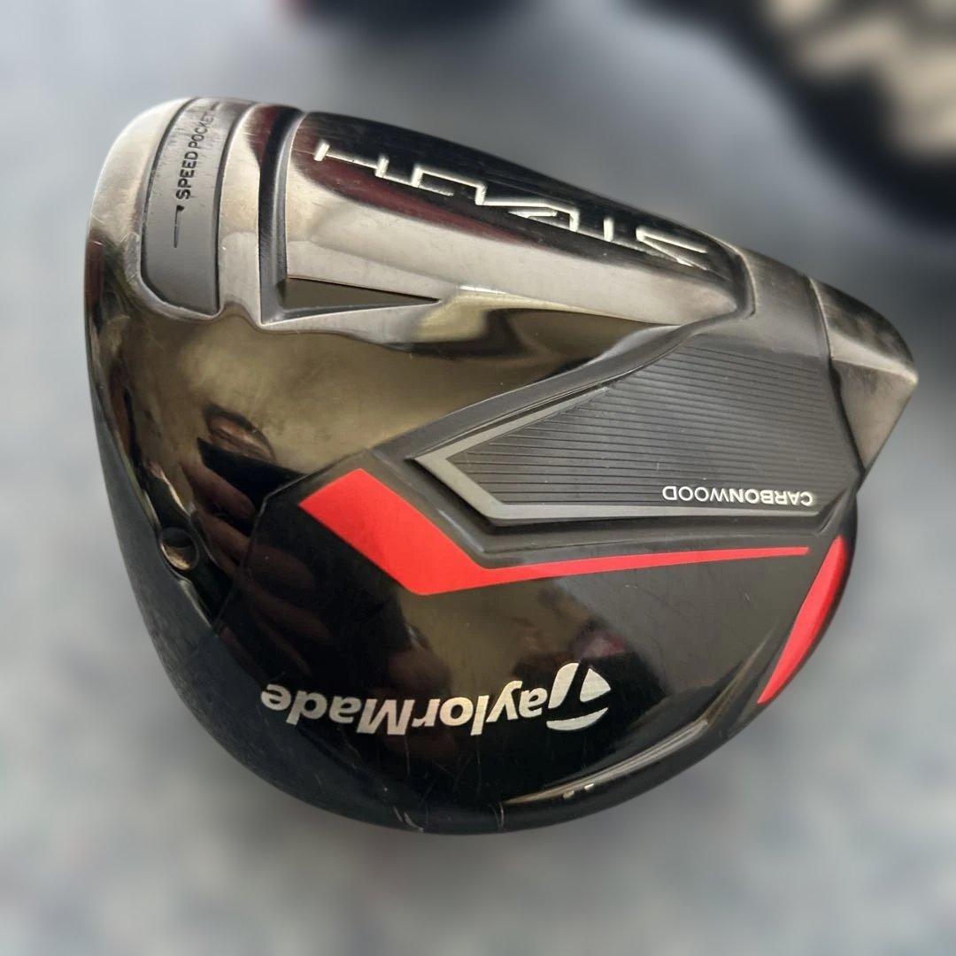 《テーラーメイド》STEALTHステルス ドライバーヘッド10.5° ＋カバー