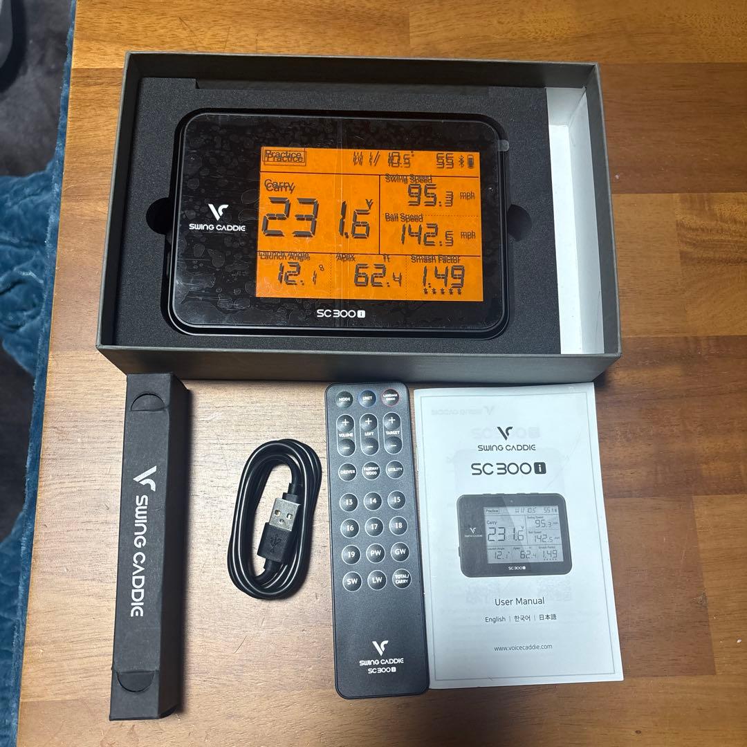 SWING CADDIE SC300 i　　　ゴルフスイング解析機