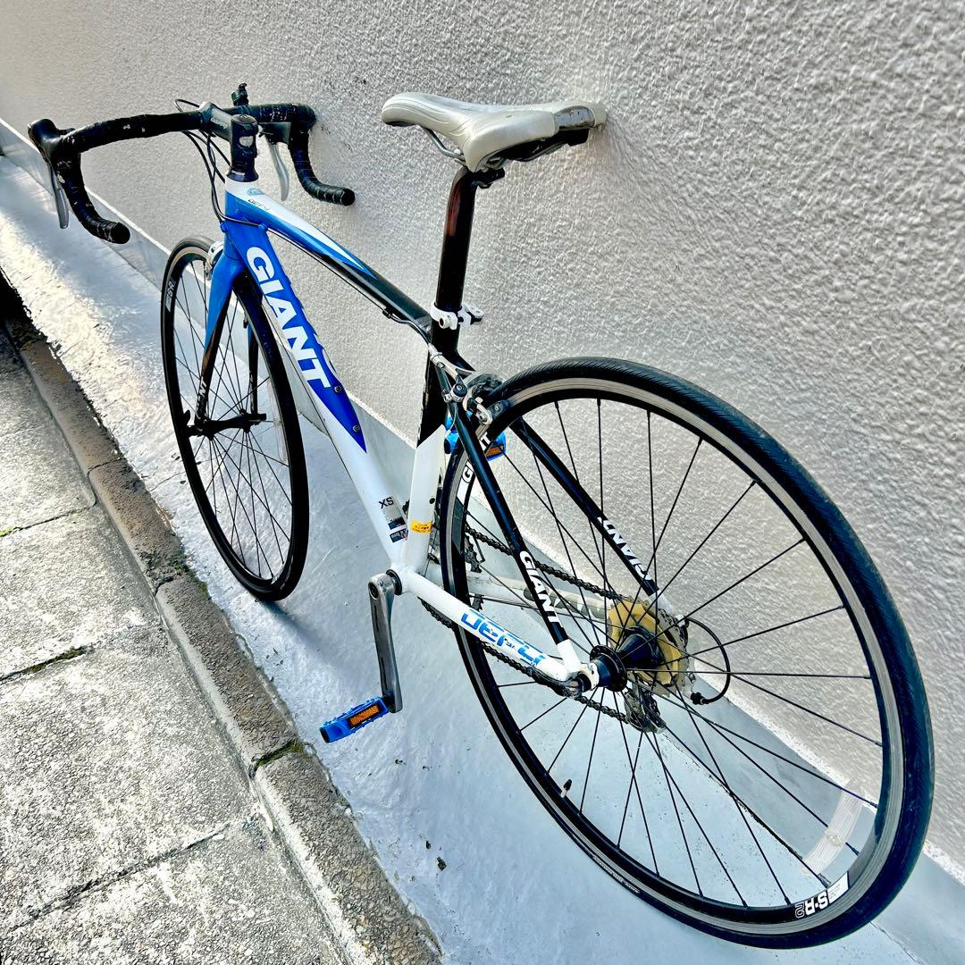 【送料込】GIANT/ジャイアント◆10速ロード★XS155〜170