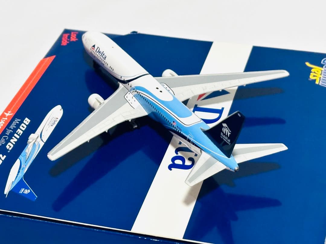 Gemini 1/400 B767-300 デルタ航空 Habitat特別塗装