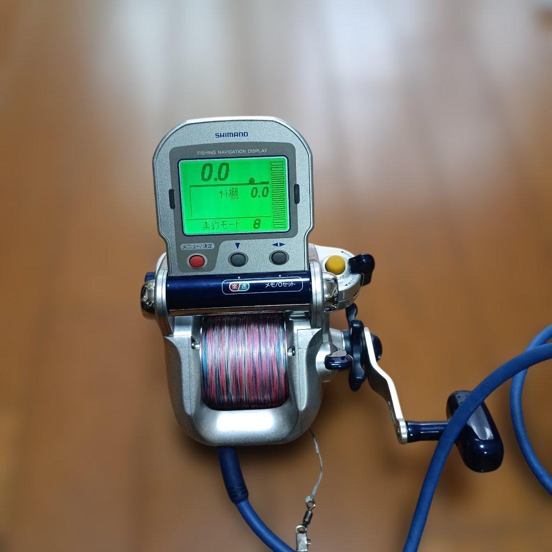 SHIMANO 電動リール SP3000 動作良好 コード付 深場 青物