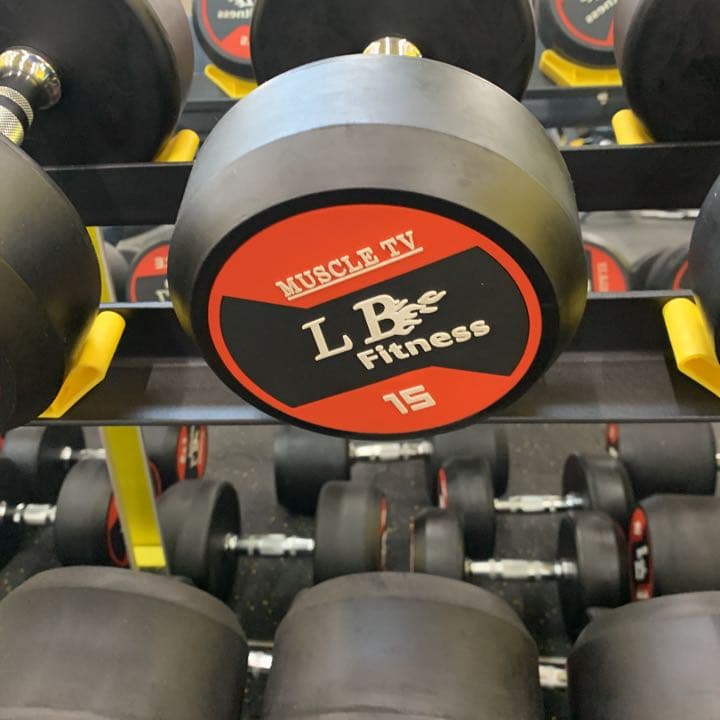 42.5kg２個 ラバーラウンドダンベル
