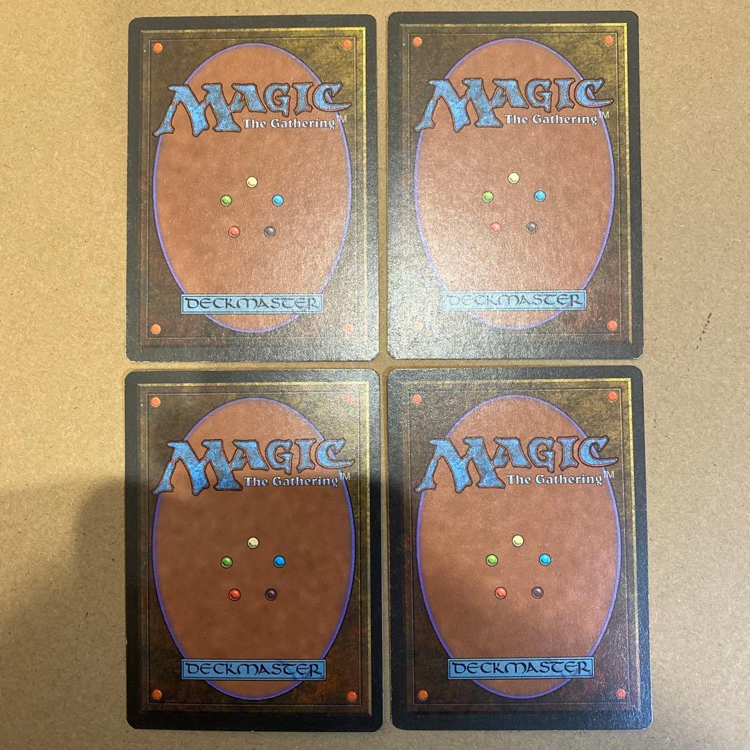 MTG 対抗呪文/Counterspell 日本語 4版黒枠 4枚