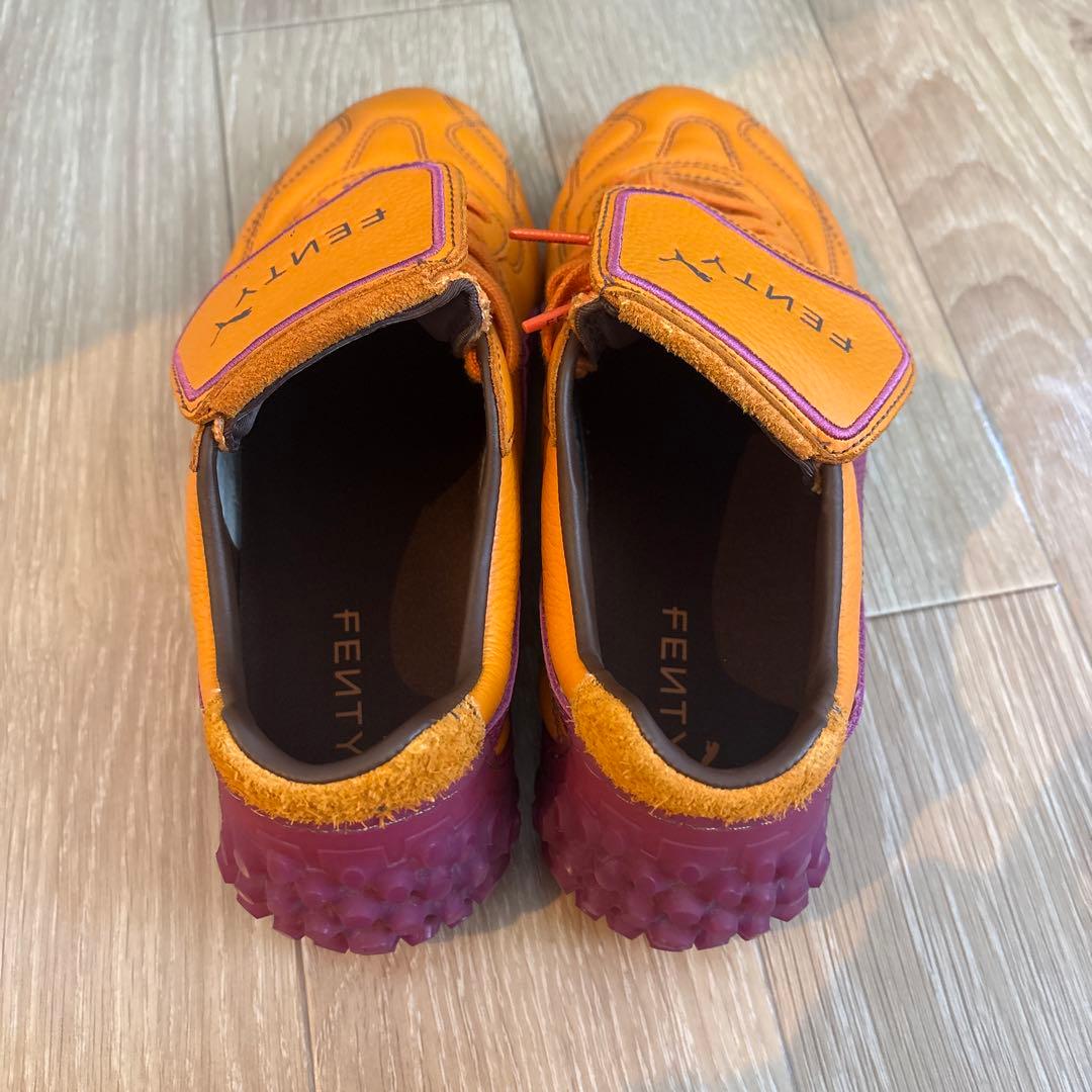 PUMA FENTY サッカーシューズ オレンジ/パープル