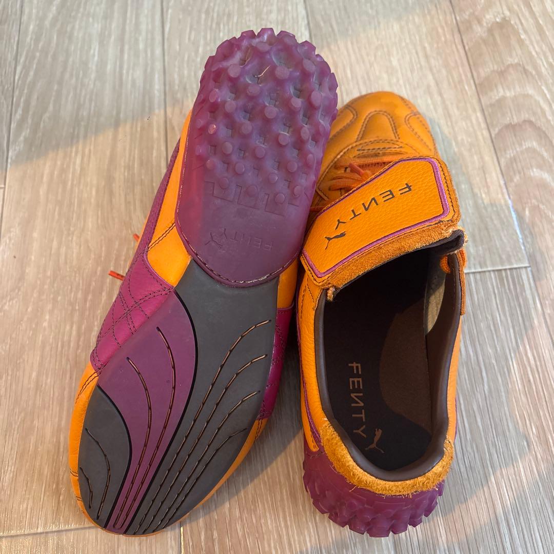 PUMA FENTY サッカーシューズ オレンジ/パープル