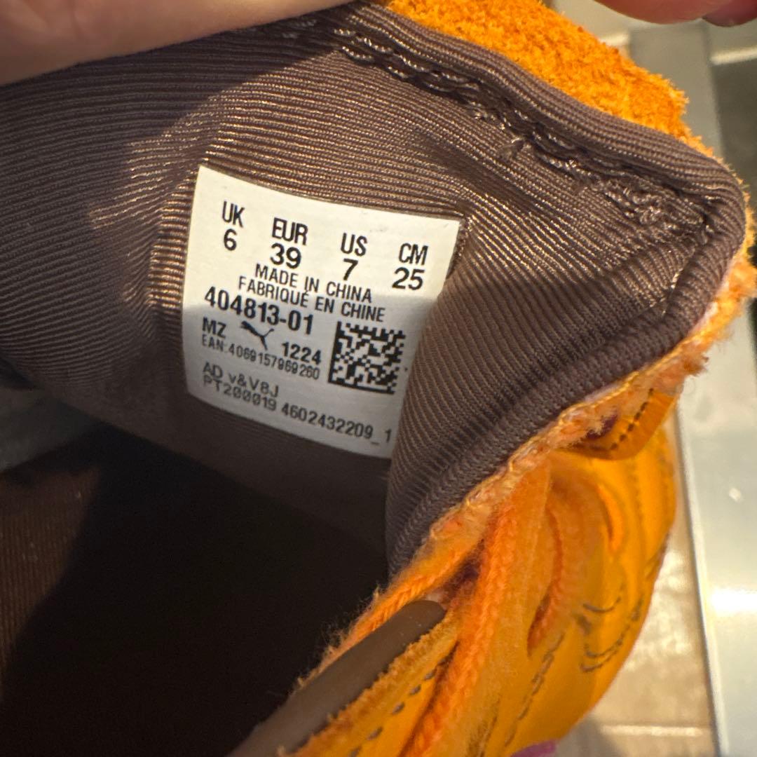 PUMA FENTY サッカーシューズ オレンジ/パープル