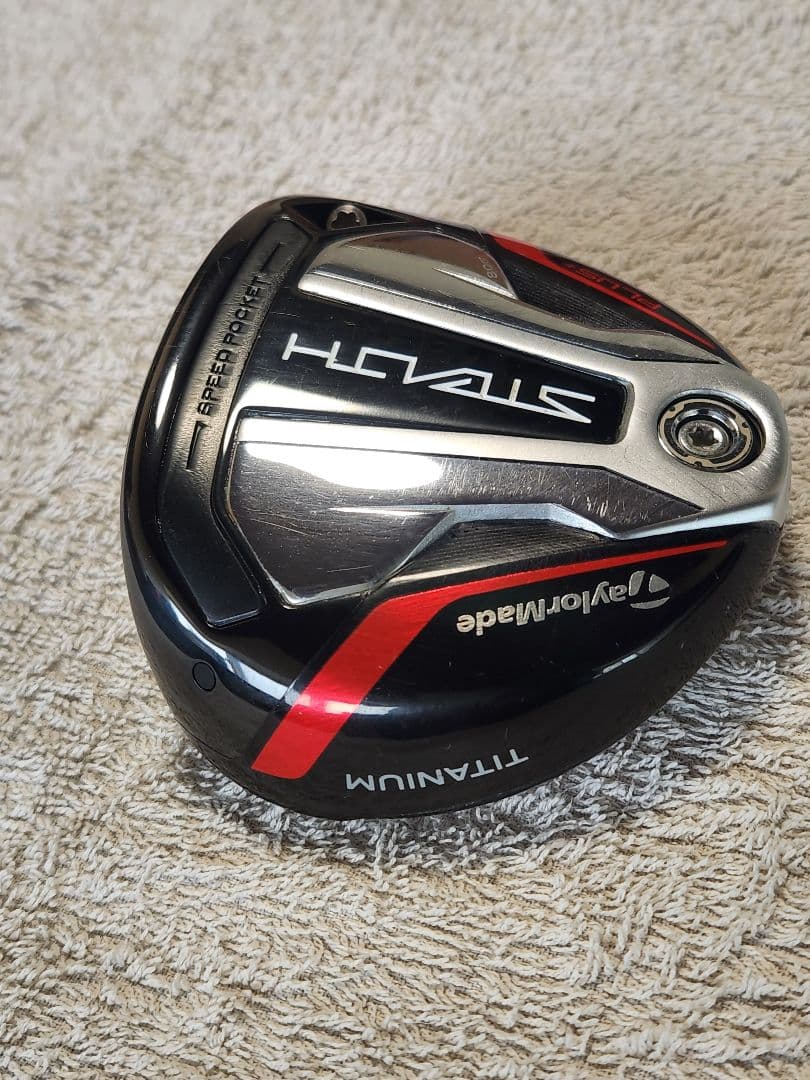 TaylorMade Stealth Plus 3番/FW 15度、ヘッドカバー