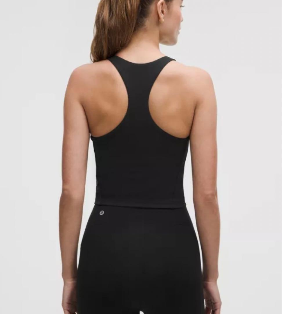 lululemon レーサーバックタンクトップ カップ付き　6 美品