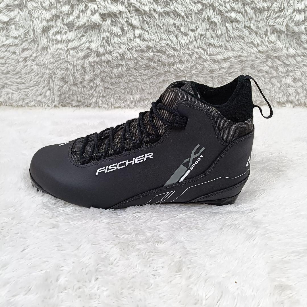 新品 FISCHER クロスカントリーブーツ S23517 XC SPORT 黒