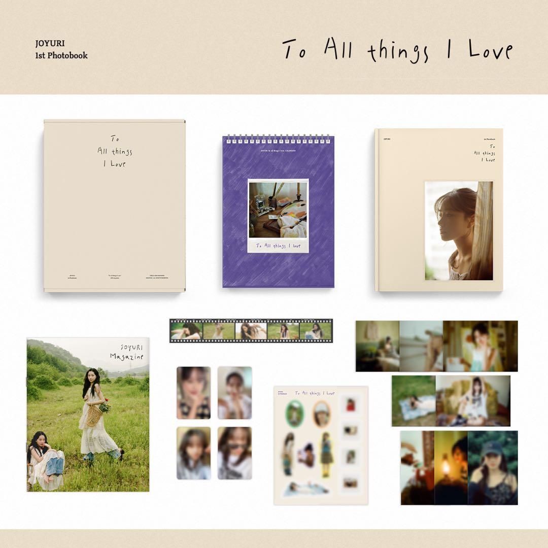 チョユリ To All things I Love フォトブック 写真集