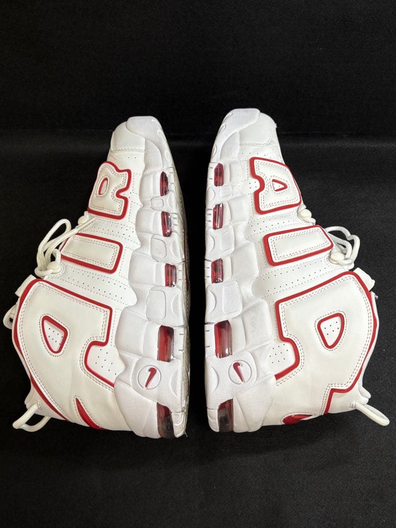 Nike Air More Uptempo 96ホワイト/レッド 美品　28cm