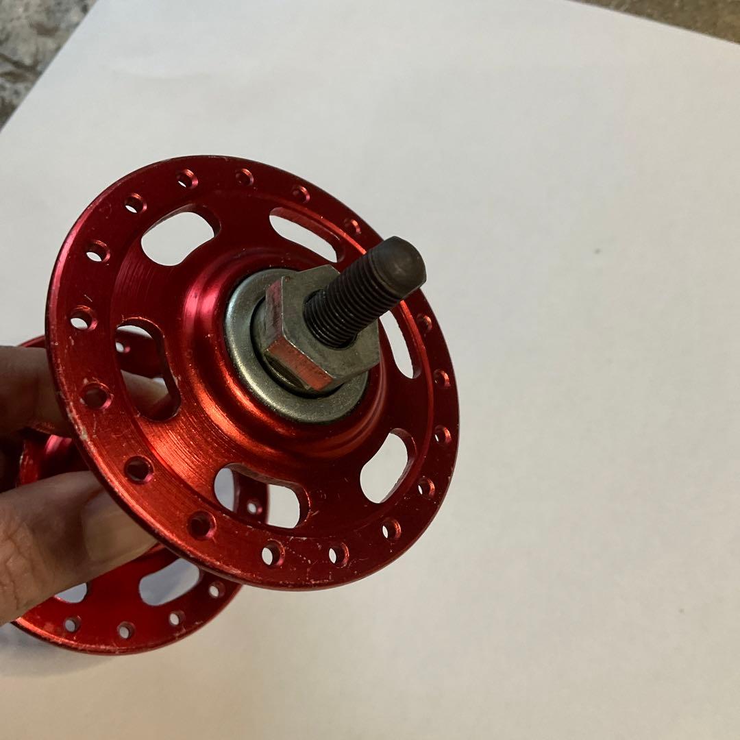 オールドBMX 80年代　Suzue スズエ　ハブ　クワハラ　GT レッドライン