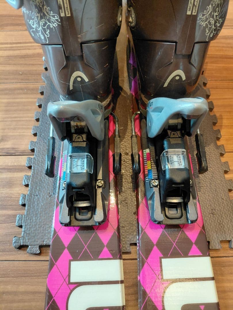 大特価❗ROSSIGNOL 128 ミッドスキー ショートスキーセット❗