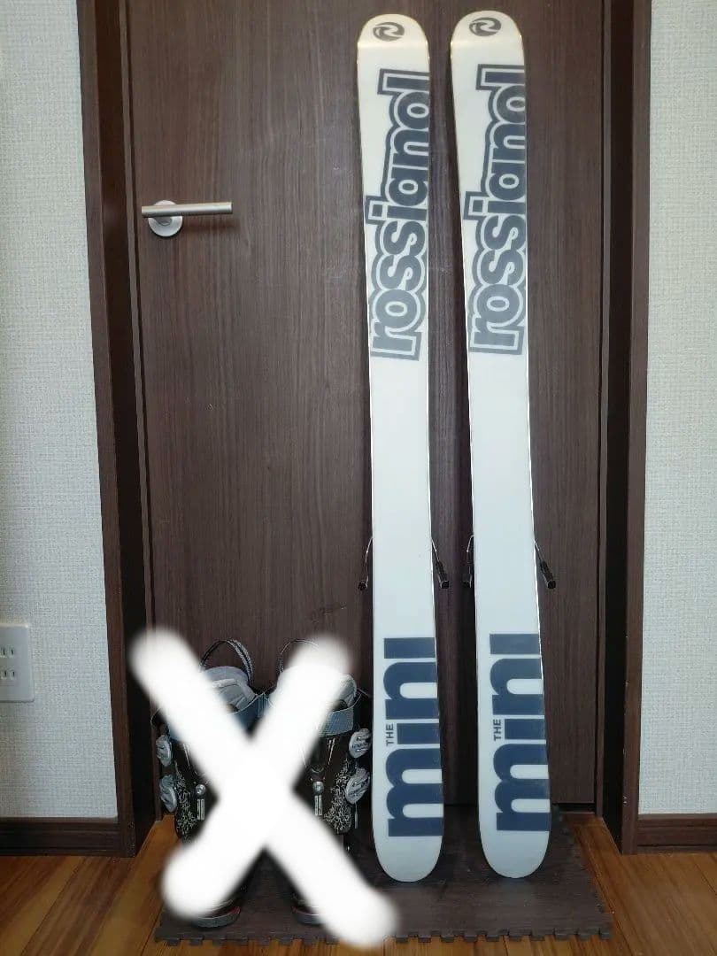 大特価❗ROSSIGNOL 128 ミッドスキー ショートスキーセット❗