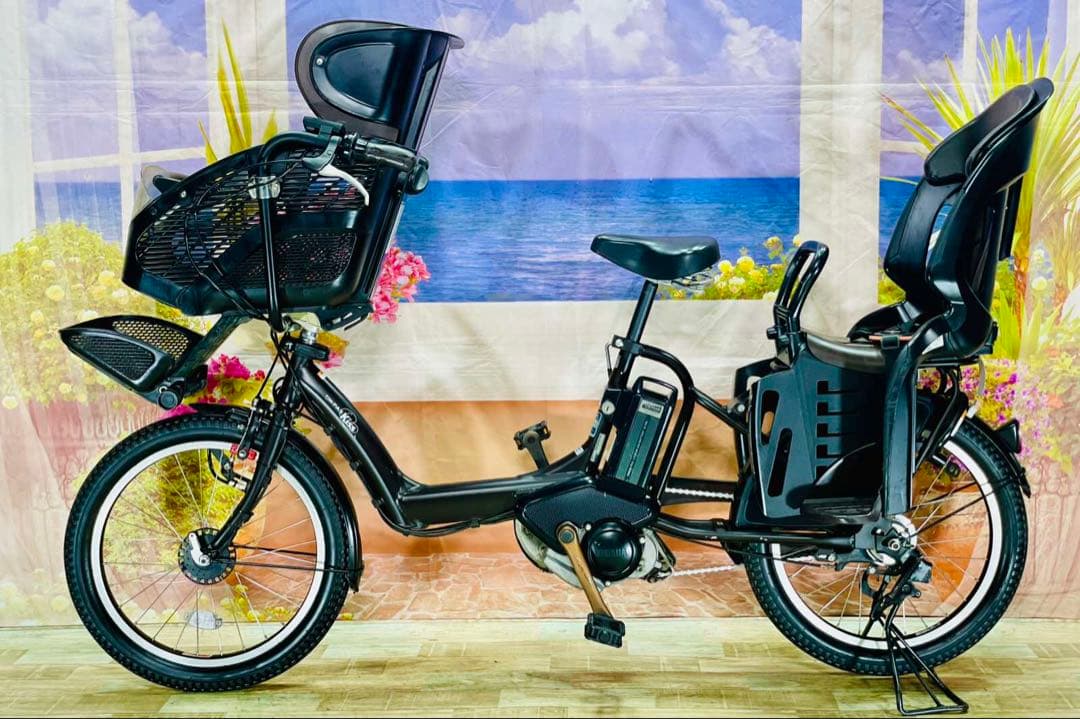 TAMA　ヤマハパスキス⭐️子供乗せ電動アシスト自転車Y2648