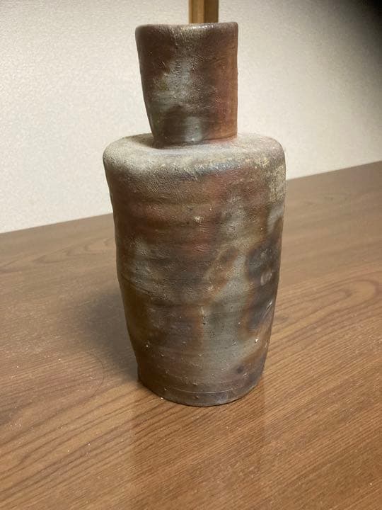 森陶岳　壺 備前焼き