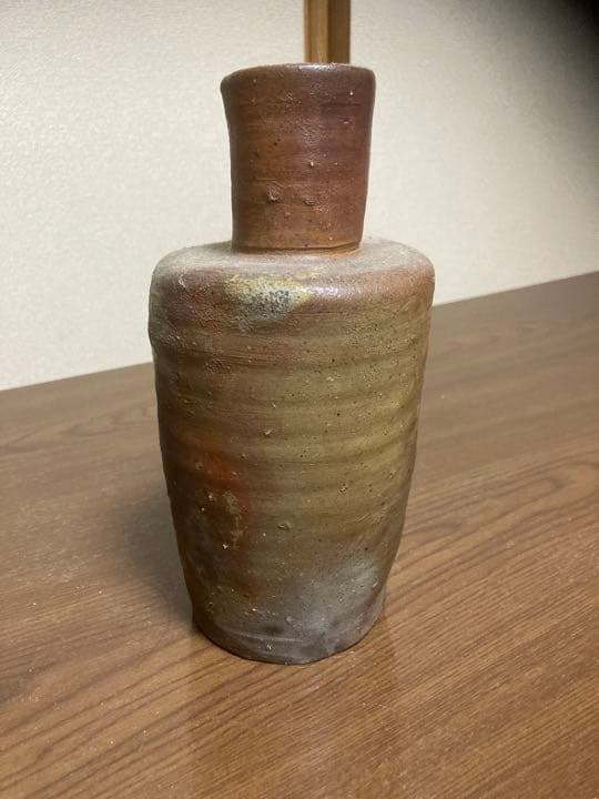 森陶岳　壺 備前焼き