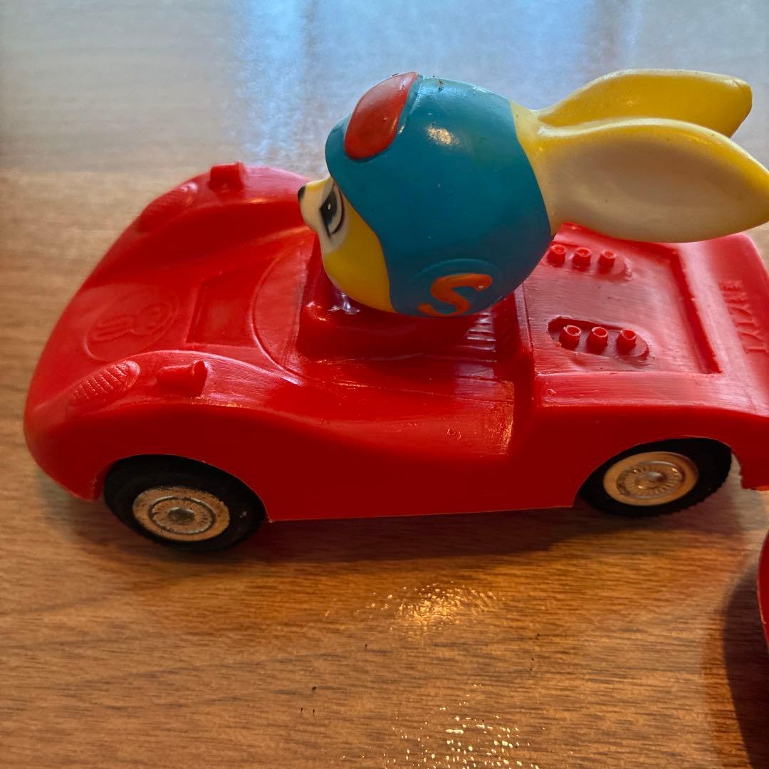 エスエス製薬　ピョンちゃんレーシングカー　2体　昭和レトロ